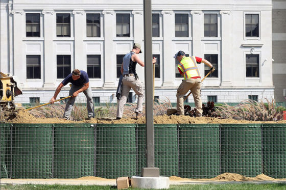 MIL1-MIL12 Durable Defense Emergency Flood Camp Military  Bastion Barrier Fill Sand