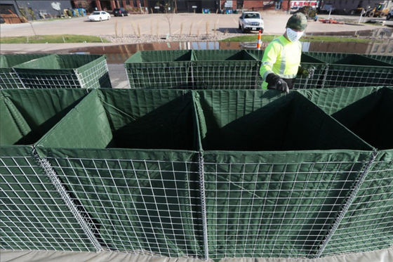 MIL1-MIL12 Durable Defense Emergency Flood Camp Military  Bastion Barrier Fill Sand